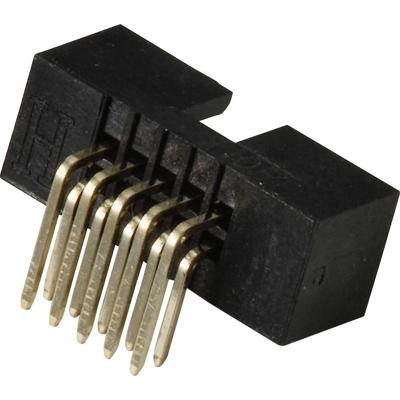TRU COMPONENTS TC-13537812 Male connector Rastermaat: 1.27 mm Totaal aantal polen: 10 Aantal rijen: 2 1 stuk(s)