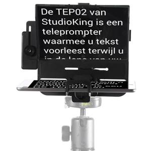 StudioKing Teleprompter Autocue TEP02 voor Tablets
