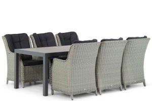 Garden Collections Buckingham/Residence 220 cm dining tuinset 7-delig