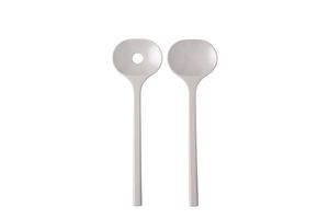Mepal saladebestek Bloom 2-delig - pebble white