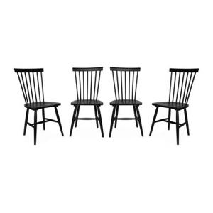 sweeek - Hevea houten stoel (set van 4)
