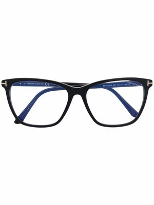 TOM FORD Eyewear lunettes de vue à monture carrée - Noir
