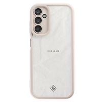 Samsung Galaxy A14 beige case - Vive la vie