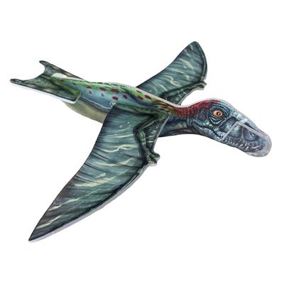 Johntoy Dinosaurus eva vliegtuigje foam