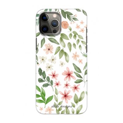 Botanical sweet flower heaven: Volledig geprint iPhone 12 Pro Hoesje