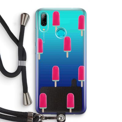 Waterijsje: Huawei P Smart (2019) Transparant Hoesje met koord