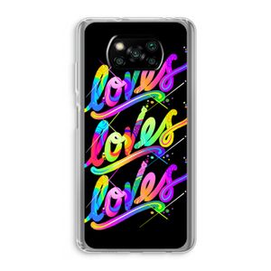 Loves: Xiaomi Poco X3 NFC Transparant Hoesje