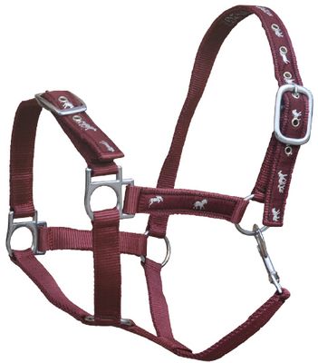 S2G halster cob 60 x 40 x 3,5 cm nylon bordeaux/wit
