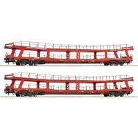 Roco 77047 H0 2-delige set autotransportwagens van de Rail Touristik Express