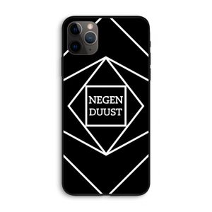 Negenduust geometrisch: iPhone 11 Pro Max Biologisch afbreekbaar hoesje