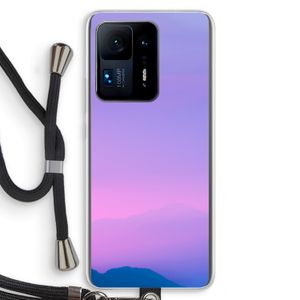 Sunset pastel: Xiaomi Mi Mix 4 Transparant Hoesje met koord