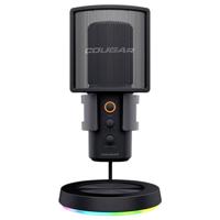 Cougar CGR-U163RGB-500MK Studiomicrofoon Statief Zendmethode:Kabelgebonden USB Kabelgebonden Zwart - thumbnail