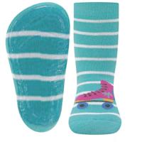 Ewers antislip sokken Stoppi softstep Rolschaats capriblauw-29-30