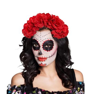 Boland Verkleed Schminkset met diadeem - Day of the Dead - Carnaval/halloween