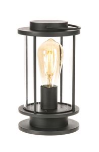 Tafelarmatuur PHOTONIA E27 Antraciet met IP geaarde stekker