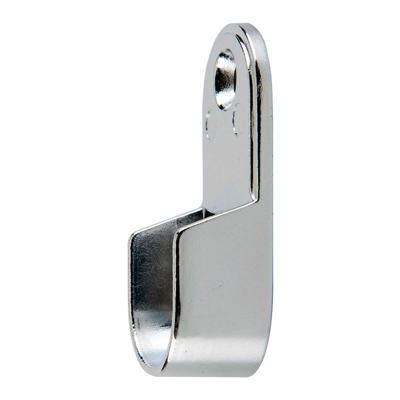 Steun voor stang in kast Stor Planet 2,5 x 1,5 cm Zilverkleurig (2 Stuks)
