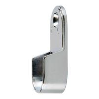 Steun voor stang in kast Stor Planet 2,5 x 1,5 cm Zilverkleurig (2 Stuks)