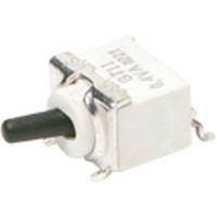 C & K Switches GT23MCBE Tuimelschakelaar 20 V/AC, 20 V/DC 0.4 A 2x aan/uit/aan Continu/0/continu 1 stuk(s) Bulk - thumbnail
