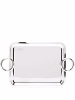 Christofle plateau Vertigo rectangulaire (20 cm x 16 cm) - Argent