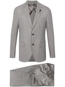 Lardini costume en laine - Gris