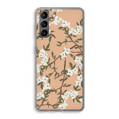 Blossoming spring: Samsung Galaxy S21 Transparant Hoesje