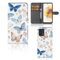 Telefoonhoesje | Met pasjeshouder | voor Motorola Moto G73 Vlinder