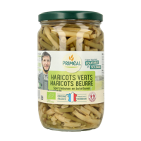 Primeal Sperziebonen en boterbonen uit Frankrijk bio 660 Gram