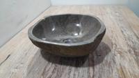 Wasbak riviersteen RM250338, 41x39x15 cm