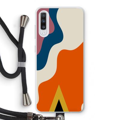 Noor A: Samsung Galaxy A70 Transparant Hoesje met koord