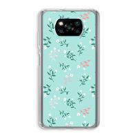 Small white flowers: Xiaomi Poco X3 Pro Transparant Hoesje