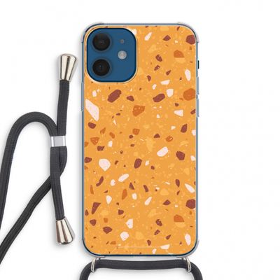 Terrazzo N°24: iPhone 12 mini Transparant Hoesje met koord
