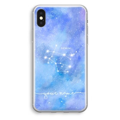 Sterrenbeeld - Licht: iPhone XS Transparant Hoesje