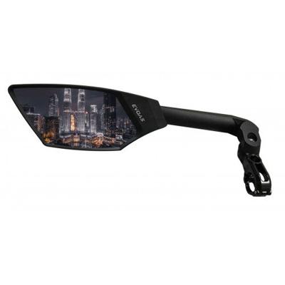 Evoas Spiegel e-bike luxe zwart verstelbaar links + rechts