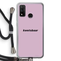 kwetsbaar: Huawei P Smart (2020) Transparant Hoesje met koord