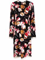 Marni robe à imprimé abstrait - Noir