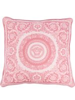 Versace coussin à imprimé graphique - Rose