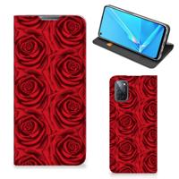 OPPO A52 | A72 Smart Cover Red Roses OPPO A52 | A72 Smart Cover Red Roses