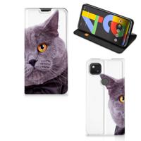 Google Pixel 4a | Hoesje maken | Kat