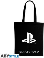 Playstation - Black Katakana Tote Bag
