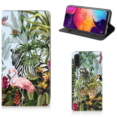 Smartphone hoesje voor Samsung Galaxy A50 Jungle