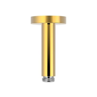 Douchearm Tres Exclusive | 10 cm | Plafond montage | Messing | Rond | 24k Goud glans