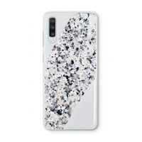 Gespikkelde marmer: Samsung Galaxy A70 Transparant Hoesje