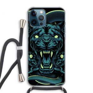 Cougar and Vipers: iPhone 12 Pro Max Transparant Hoesje met koord