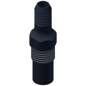 REED Electronics Schlauchtülle für Schlauch-ID 9mm Slangmondstuk 1 stuk(s)