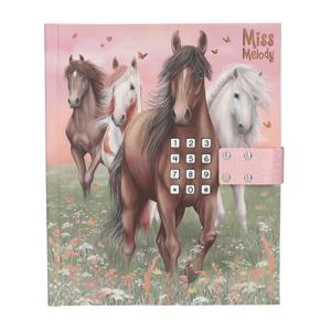 Miss Melody dagboek met code en geluid