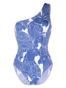 ERES maillot de bain Manolo à imprimé oiseau - Bleu