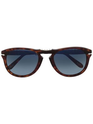 Persol lunettes de soleil à monture effet écaille de tortue - Marron