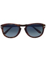 Persol lunettes de soleil à monture effet écaille de tortue - Marron
