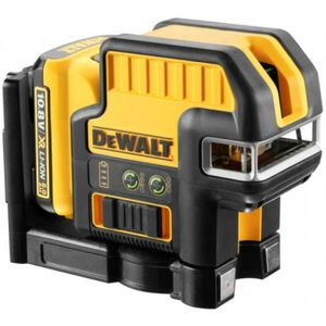 DeWalt DCE0825D1G Accu 5 punts Kruislijnlaser zelfnivellerend 10.8V 2.0Ah Li-ion - DCE0825D1G-QW