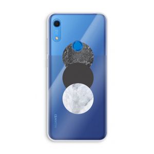 Marmeren cirkels: Huawei Y6s Transparant Hoesje
